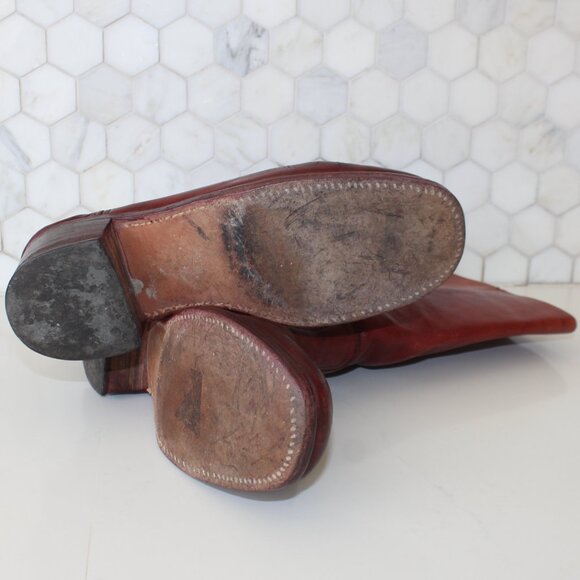 Rare Vintage FRYE Red Campus 2950 Boots - Picture 6 of 6